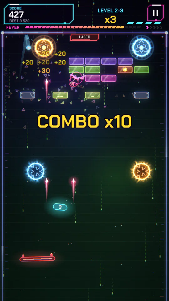 Level 2-3 Router: two pairs of portals, combo x10